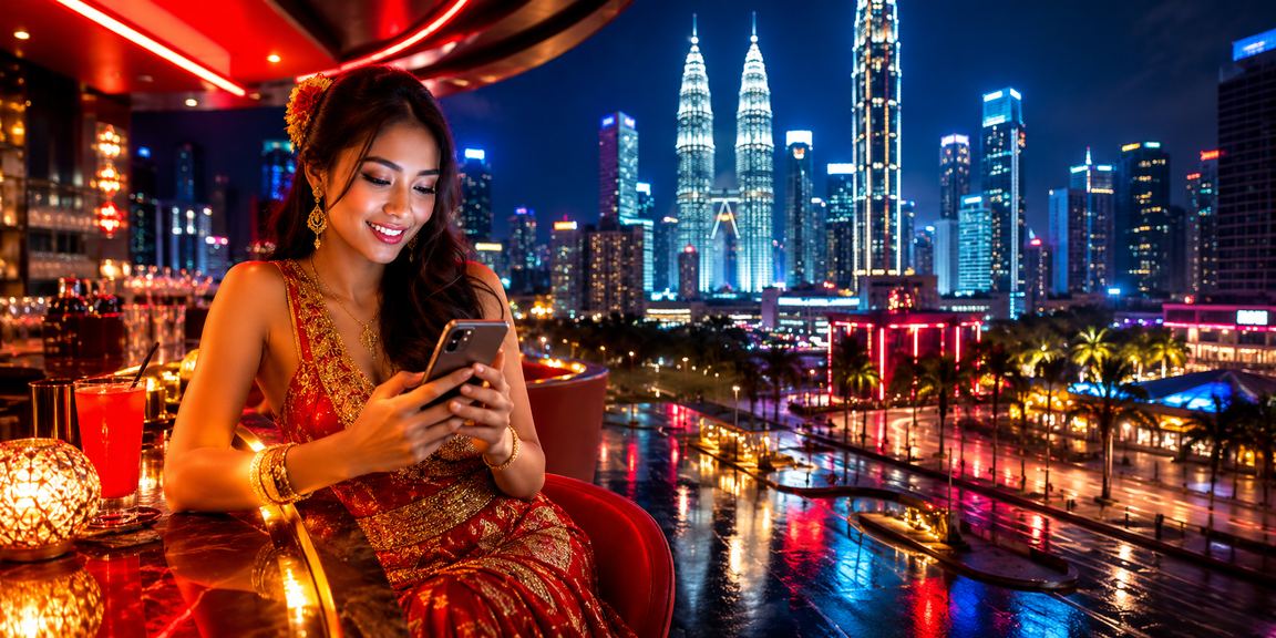 Paparan platform 226 dengan antara muka deposit dalam bahasa Melayu di Kuala Lumpur